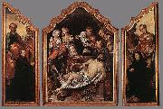 Maarten van Heemskerck Triptych of the Entombment oil on canvas